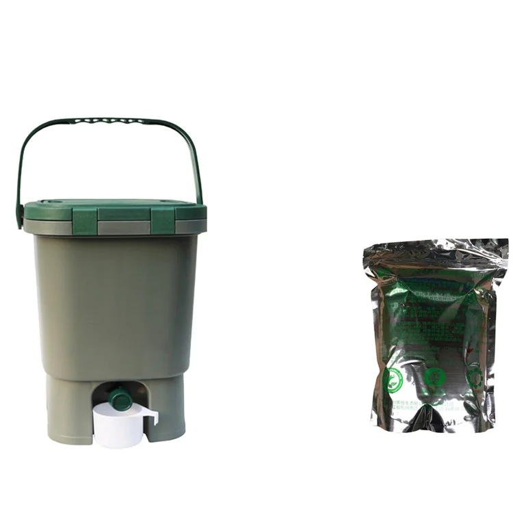 15L kitchen waste compost bucket household Bokashi garbage sorting Bokashi compost bin compost bucket
