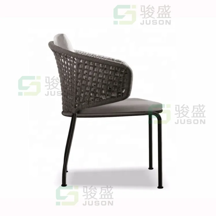 high quality  aluminium beach restaurant patio chair classic Outdoor garden dining set furniture table and chairs