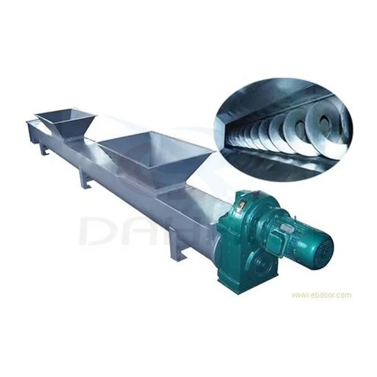 Screw Auger Conveyor Hopper Feeder Screw Conveyer Machine
