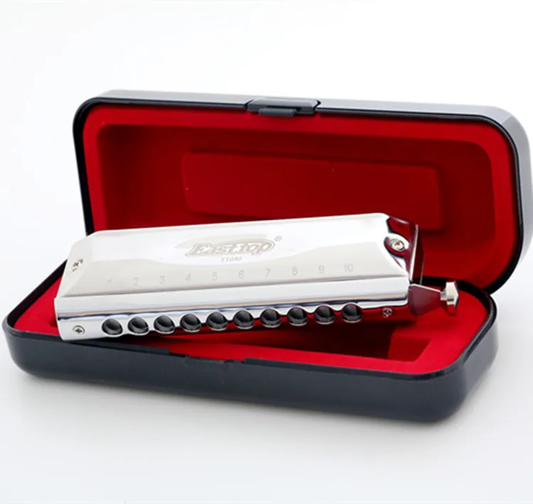 
Chinese factory high quality good soundstudy chromatic harmonica 