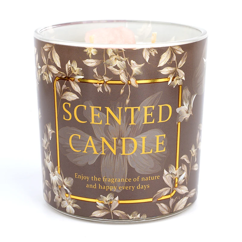 Home Decoration Custom Luxury Scented Candles Customized Candles With Fancy Box