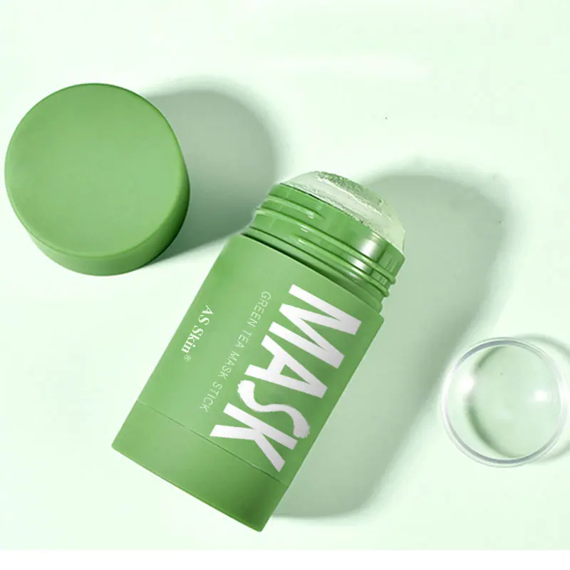 Wholesale Skin Care Beauty Products Skin Repair And Acne Remove Organic Green Tea Mask Clay Mask Stick For Women