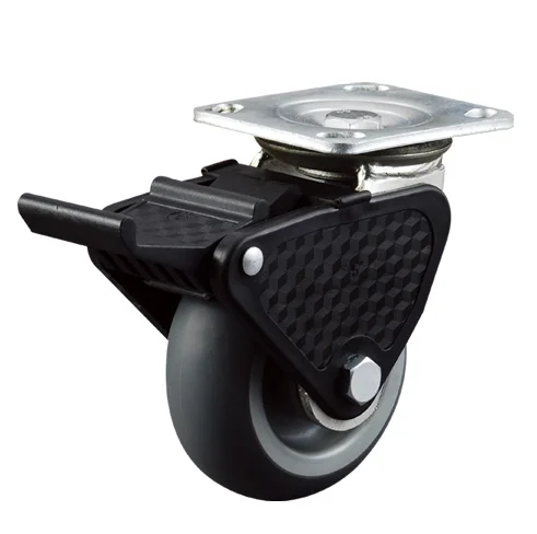 5inch swivel caster with brake industrial heavy duty caster