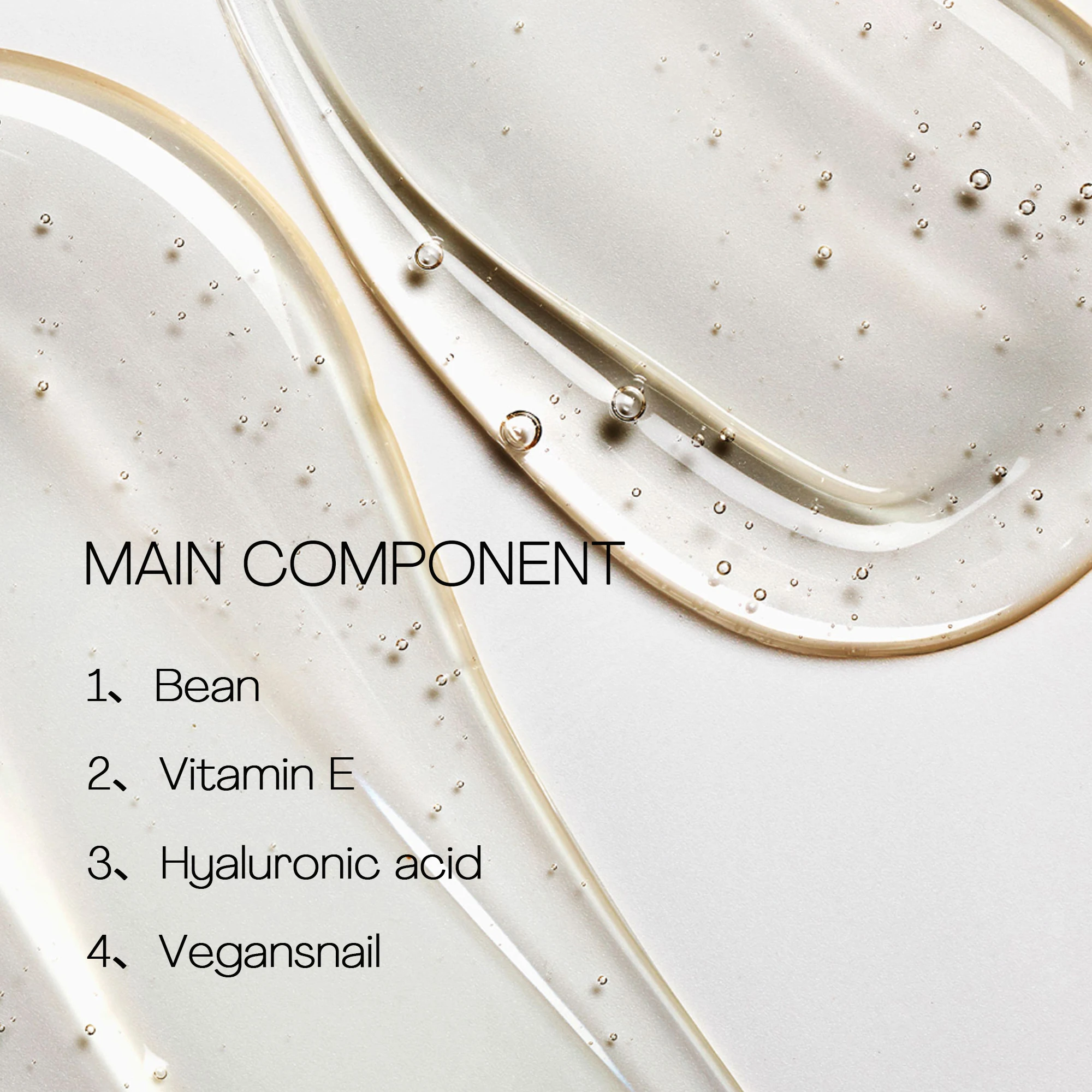 Korean Natural Fermented Soybean Serum Hydrating Exfoliating Bean Serum 1 fl.oz/30ml