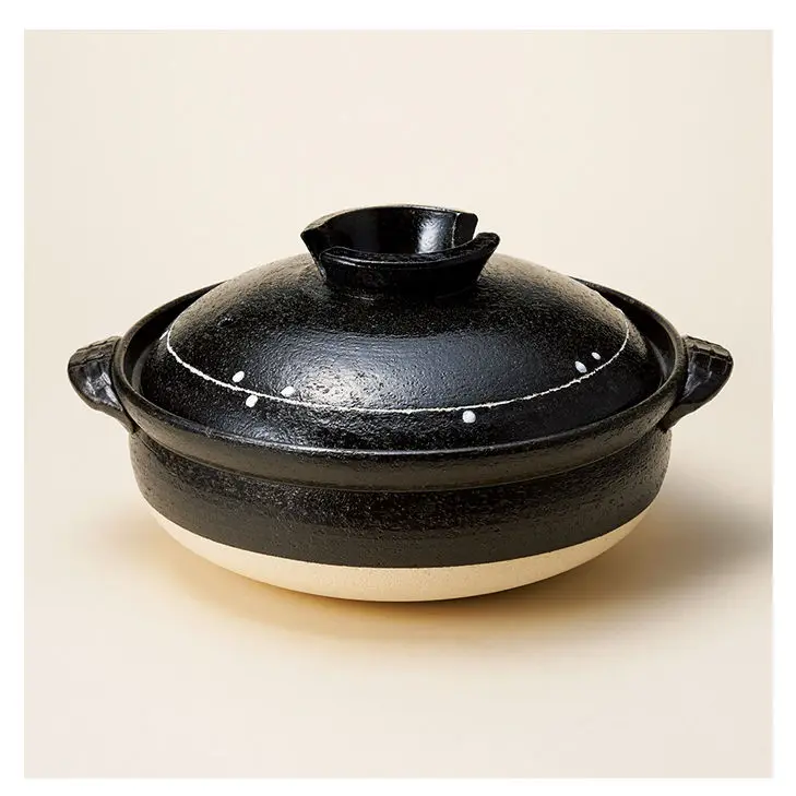 Good cost performance Japan soup wholesale ceramic cooking pot