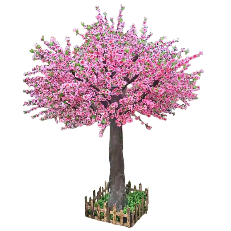 4m Peach Blossom Tree For Wedding Artificial Peach Tree Peach Tree Bonsai