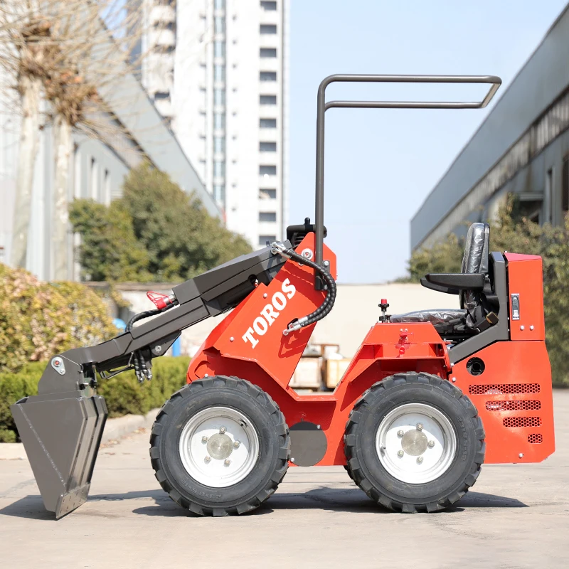 Free Shipping China Factory Epa Engine Wheel Loader Family Farm Use Mini Loader 4x4 Backhoe Loader for Sale