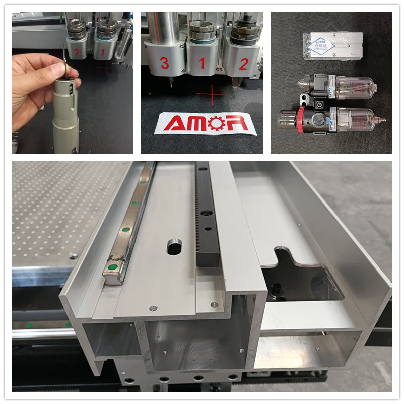 AMOR Oscillatory Knife Non-asbestos Gasket Cutter Machine  Gasket Cutting Machine