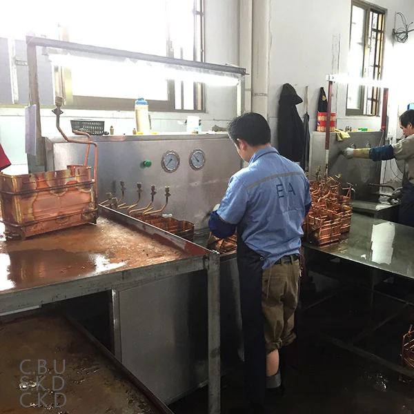 gas water heater spare parts heat exchanger  OFC heat exchanger 1kg-3Kg Oxygen free copper heat exchanger water heater radiator