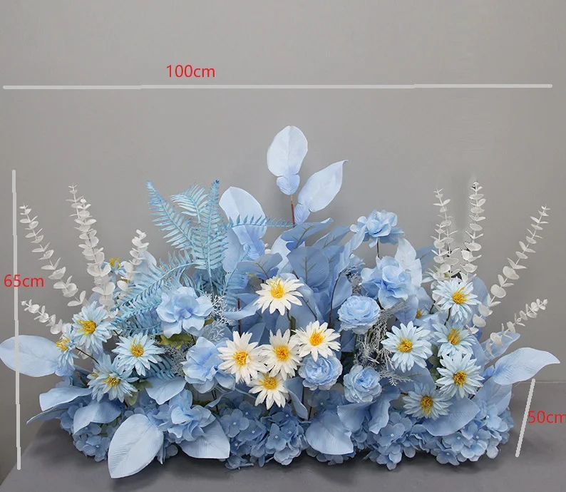 Silk Floral Artificial Flowers for Wedding Table & Wall Decor Elegant Garden Parties Reception Decoration