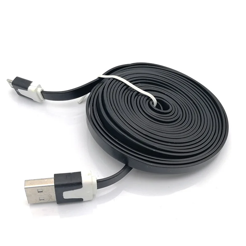 Ультратонкий USB-кабель для зарядки с логотипом под заказ Тип c Otg кабель передачи данных разъемом Micro