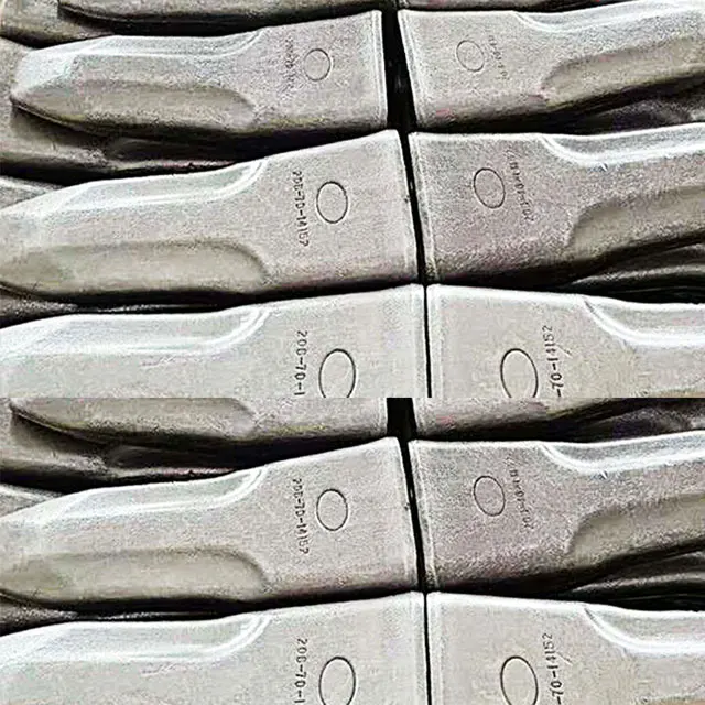 High Quality Tiger Long Tooth Forging Excavator Bucket Rock Teeth Construction Machinery Parts