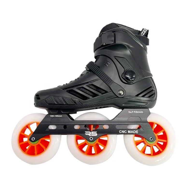Big wheels 110mm Professional Patins En Linea Adult Roller Blade Skate for wholesales