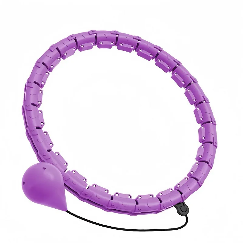 Hot Sale Plus Size Silent Weighted Hula Ring Hoops For Knots Great Smart Adults Adjustable Hoola Hoop