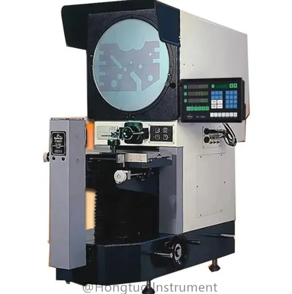 Horizontal Optical Comparator Measuring Wire Cable Profile Projector Machine Good Quality