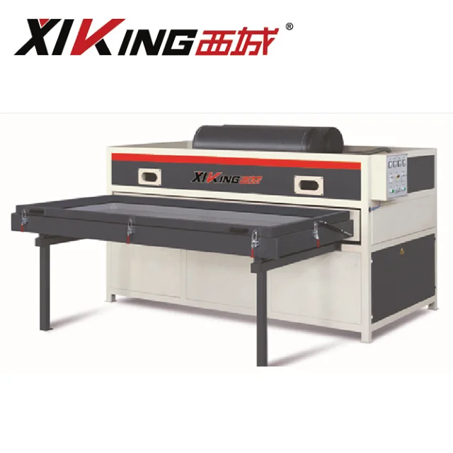 pvc mdf door vacuum membrane press machine
