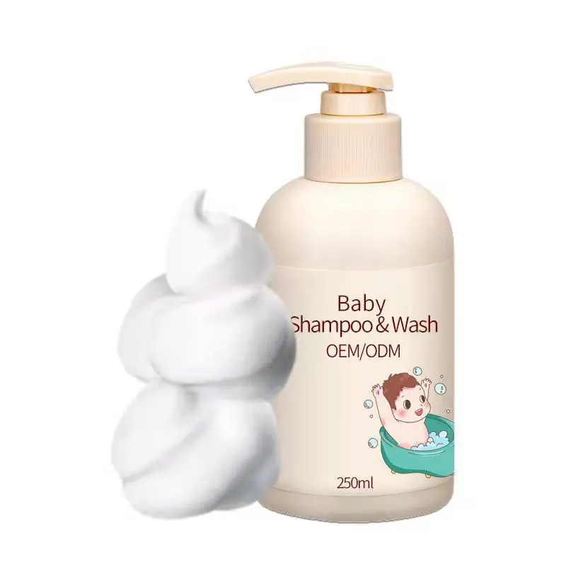 
Herbal Plant 2in1 Shampoo& Shower Gel Natural Protction for Baby Skin Mositurizing Baby Shower Gel Shampoo 
