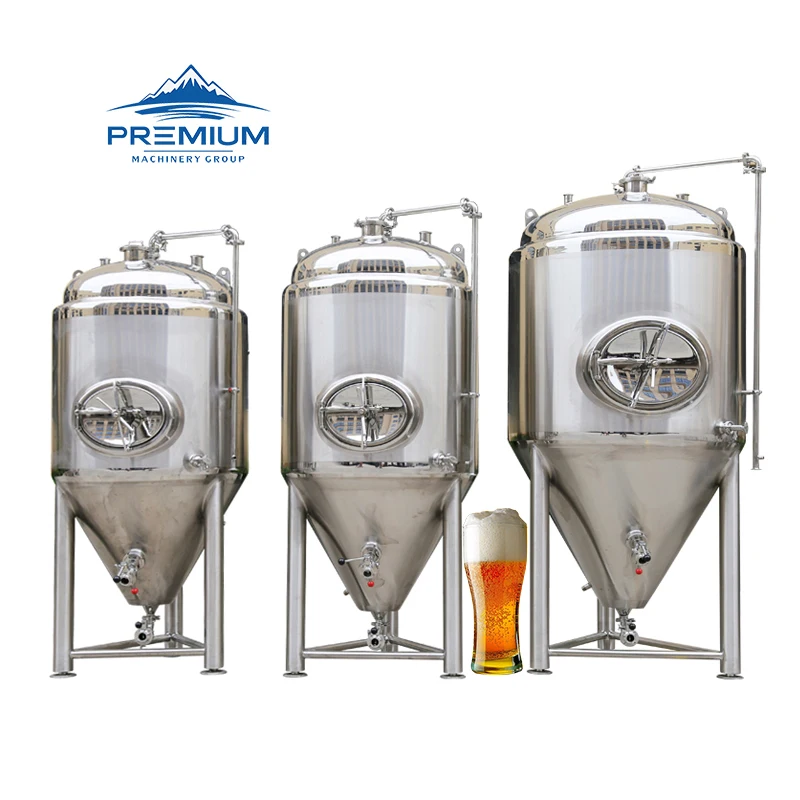 
Premium-machinery PMG mini beer brewing equipment beer brewery equipment industrial beer brewery equipment Fermenter 6BBL 