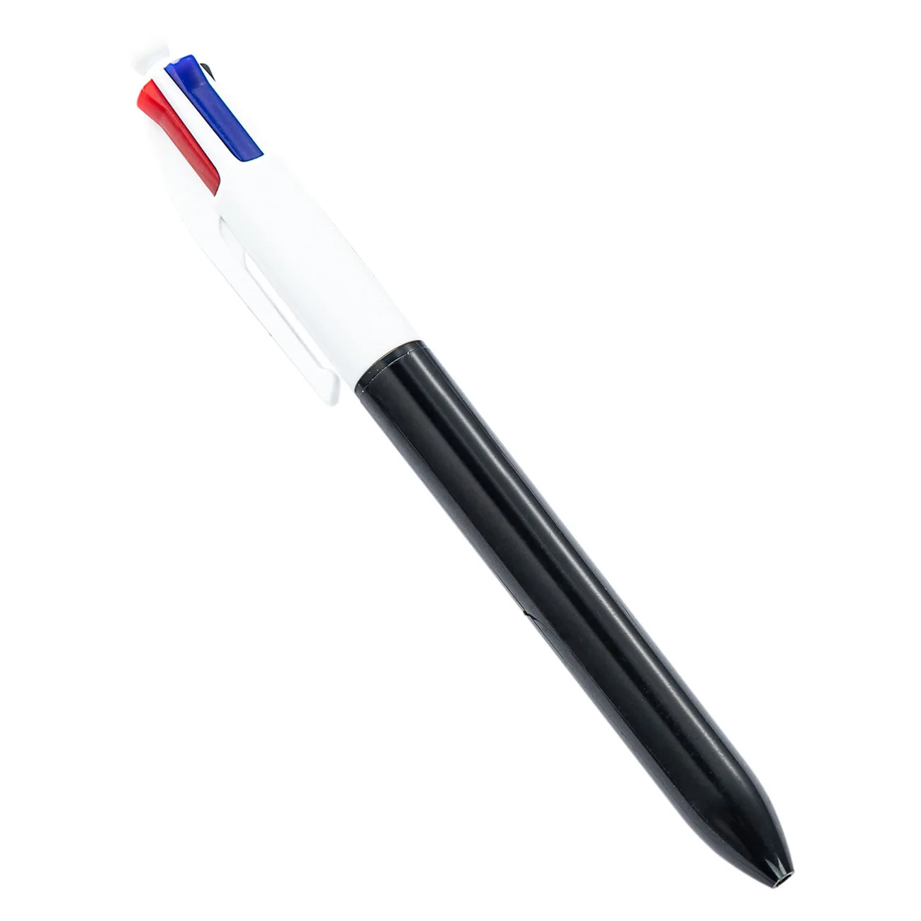 Factory Wholesale Custom Logo Retractable Plastic Ballpoint Pen Fashion 4 Colors in 1 Set of Multicolor Ballpoint Pen