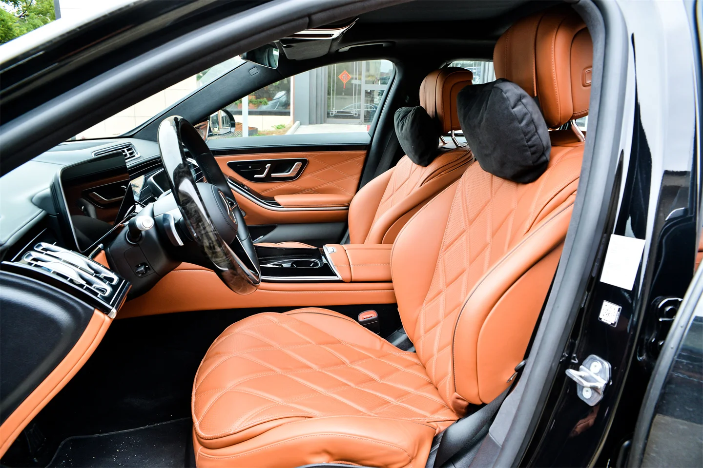 S-class W221 обновление интерьера до W223 комплект подлокотника приборной панели консольные дверные для S class w221 w222 w223 maybach