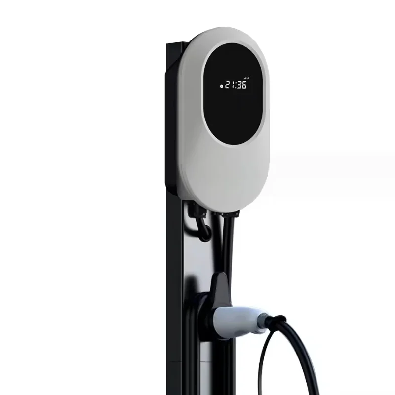 New Design ac ev charger 32a 40a 48a type1 ev charger station J1772 wall mount level 2 ev charging station for home