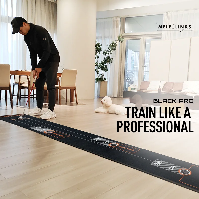 Custom Golf Training Indoor Use Good Non-Slip Driving Range Mat Quality Putting Track Golf Putting Green Mat