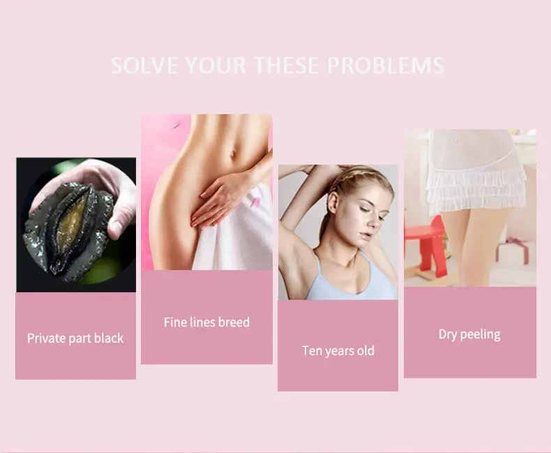 Custom logo  transparent vaginal mask for pigmentation  moisturizing and restoring  intimateyoni  mask