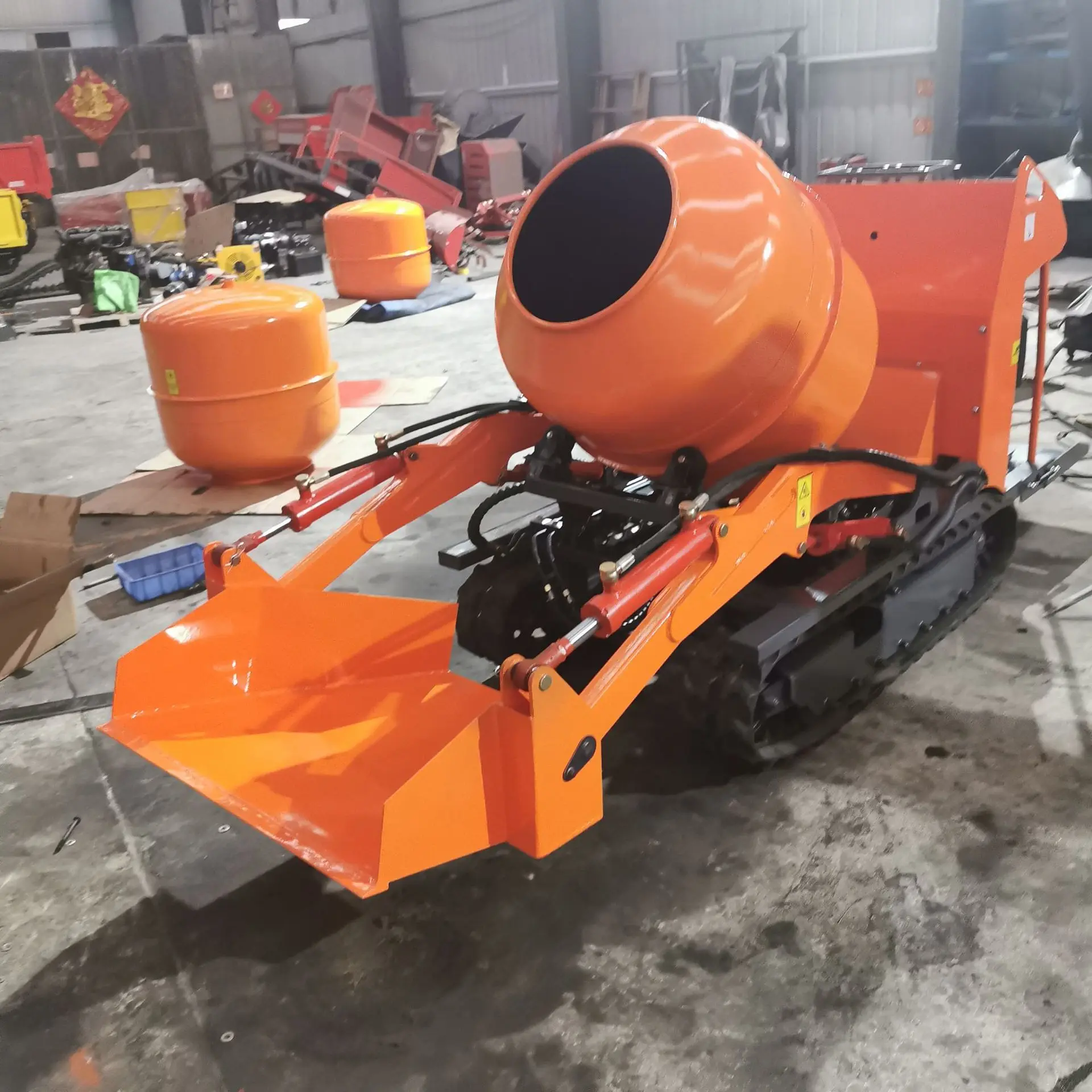 Engine large capacity mini concrete mixer factory Price Concrete Mixer Drum