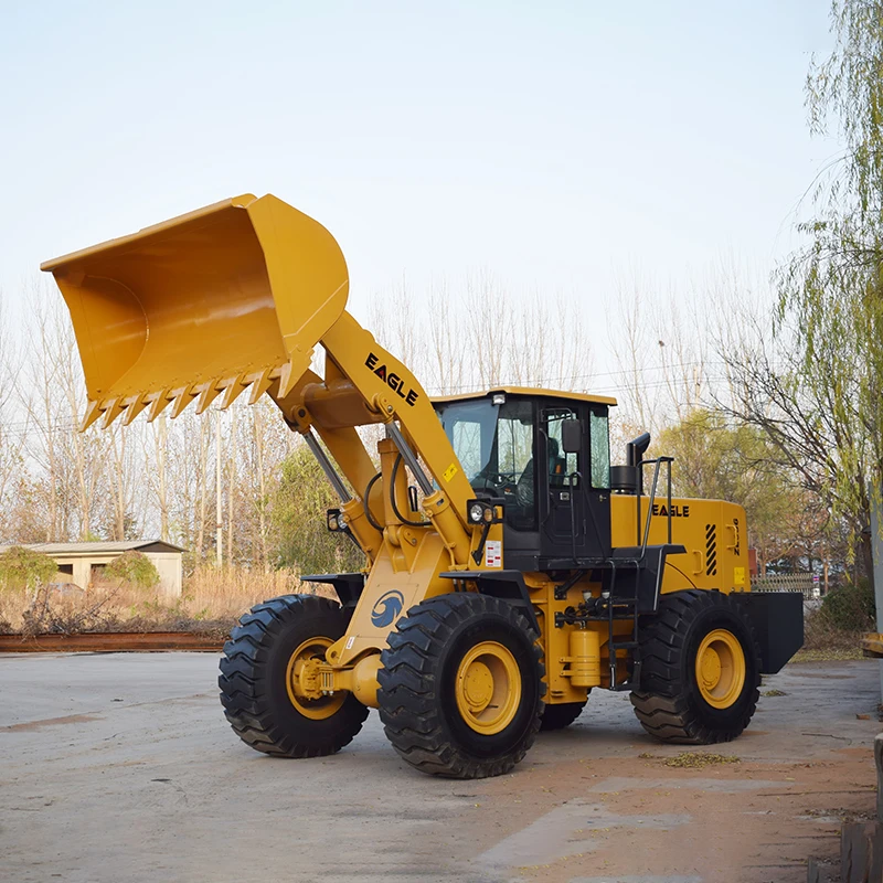 Hot Selling China Top Factory Price Earth Moving Machinery 5ton Articulated Wheel Loader ZL956 3cbm Bucket