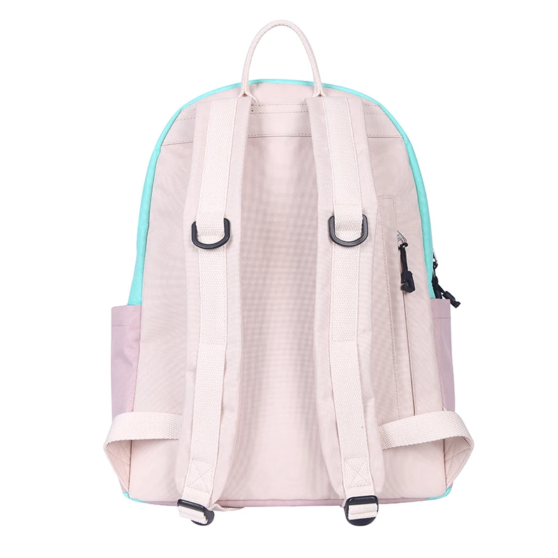 Fashion Candy Colors Schoolbag Backpack for Young Girls and Boys College School Daypack with Laptop Interlayer