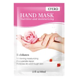 EFERO Hand SPA Care Moisturizing Whitening Nourishing Natural Rose Hand Mask