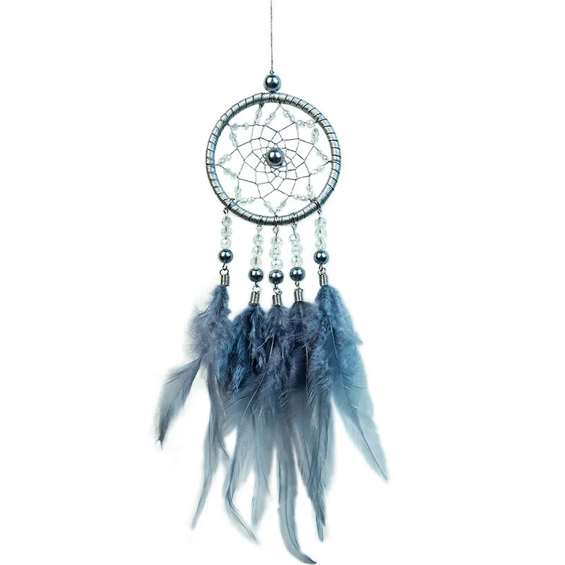 Hot Gift Dreamcatcher Car Pendant Dream Catcher Pink Cute Wind Bell Hanging Creative Gift Mini Dream Catcher