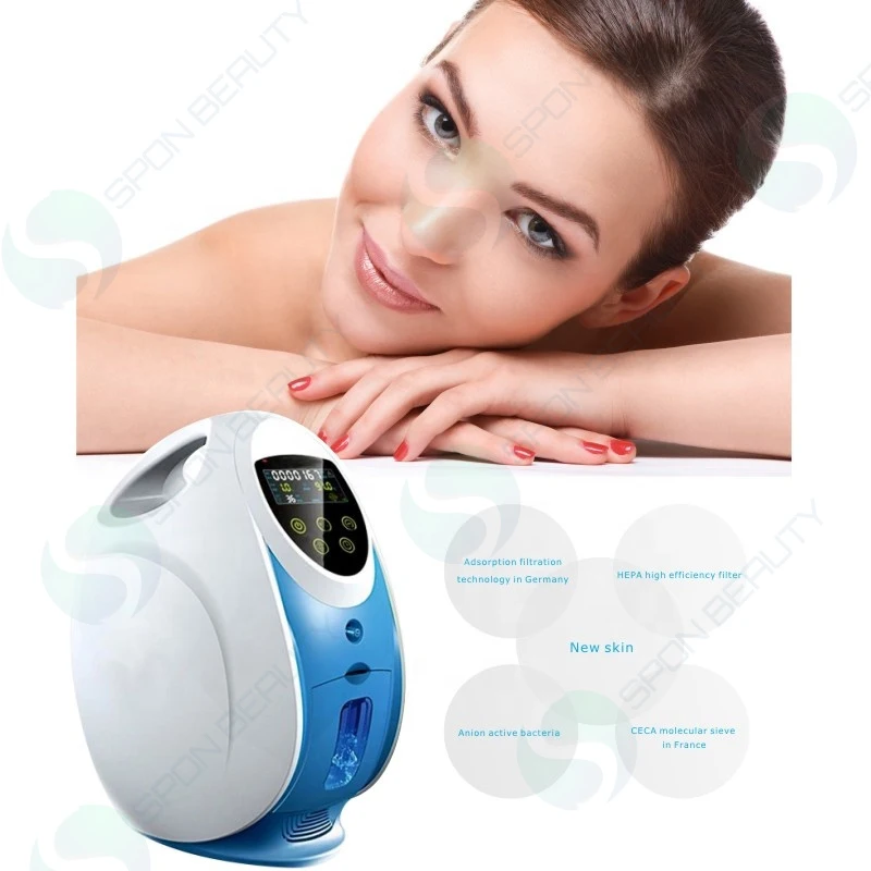 New arrivals Korea o2toderm oxygen facial therapy machine with o2toderm skincare