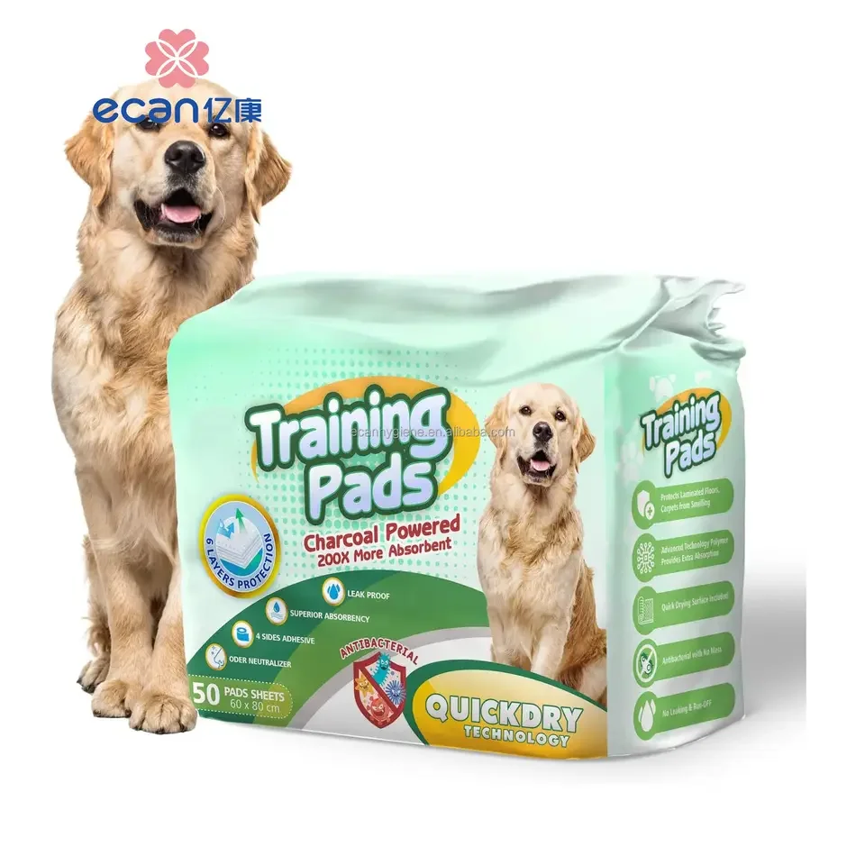 Factory Price Custom Printed Disposable Pads Pet Pee Urine Training Pads for Dogs and Puppies