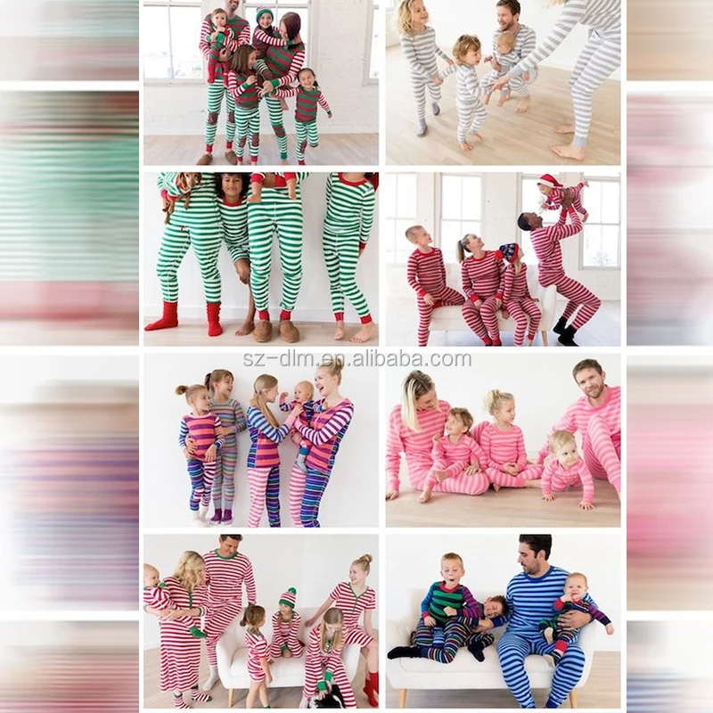 Hot styles home Sleepwear Nightwear kids christmas clothes christmas matching family pajama clothes for kids