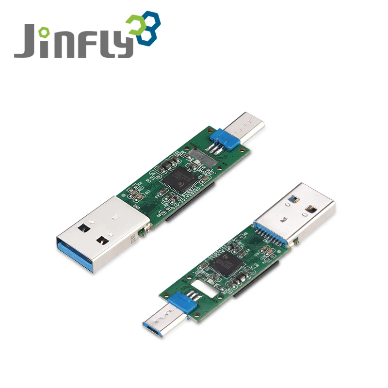JINFLY PCBA Factory usb flash drive pcba chip original usb OTG Type-C Chips 4gb 8gb 16gb usb flash 32GB 64GB 128GB 256GB