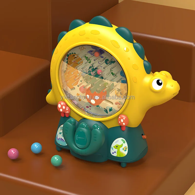 New product 2023 hot selling Dinosaur game machine with light music educate puzzle toys for kids juego Juguete
