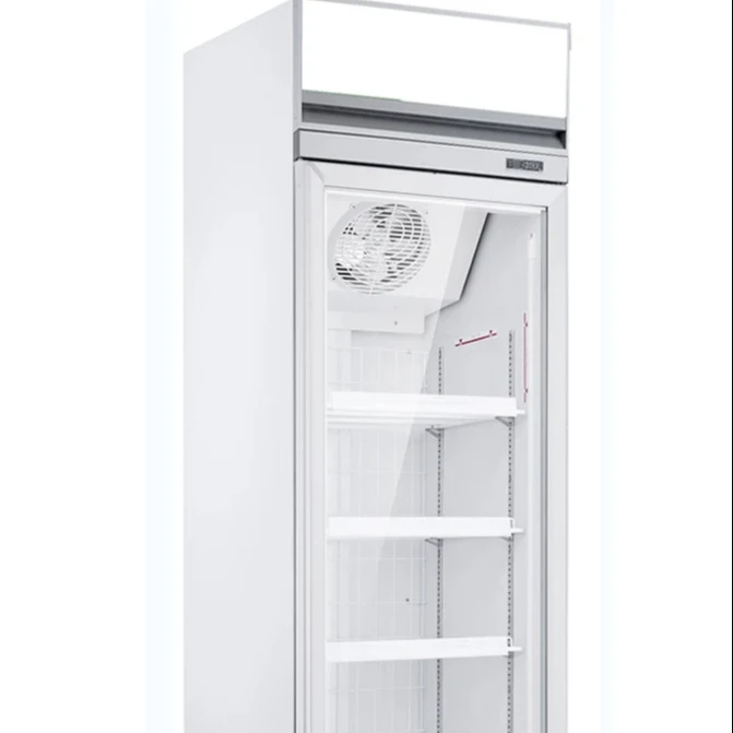 Glass cooler upright drinks Freezer commercial display freezer beverage showcase freezer