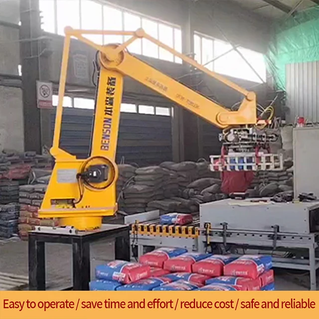 Handling and loading four-axis robot arm Automatic robot palletizer arm carton stacker arm machine