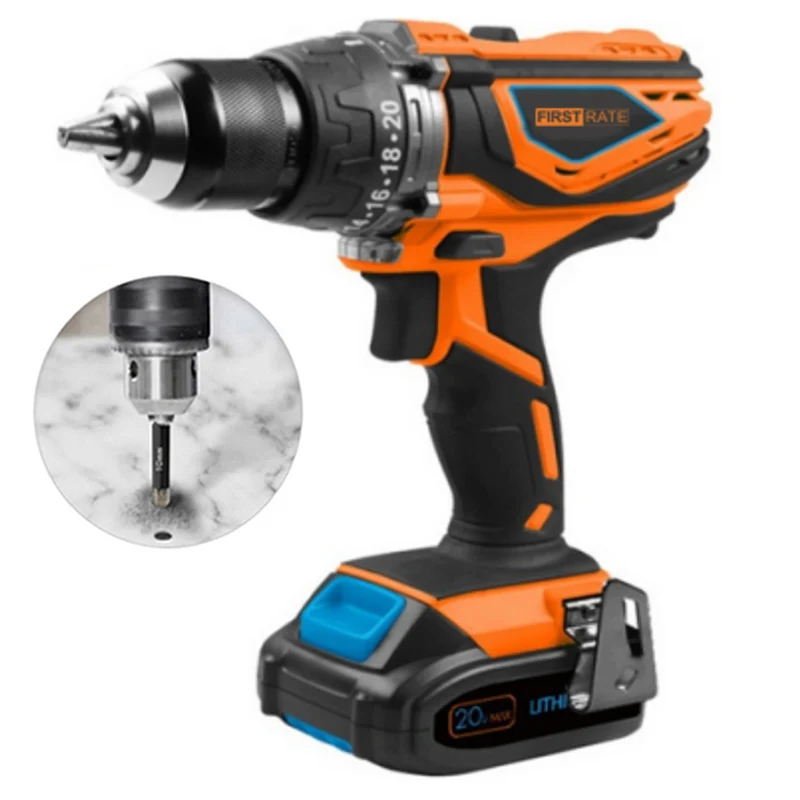 China Cordless Screwdriver 18V Impact Cordless Electric Fully Automatic High Performance Screwdriver And Drill
