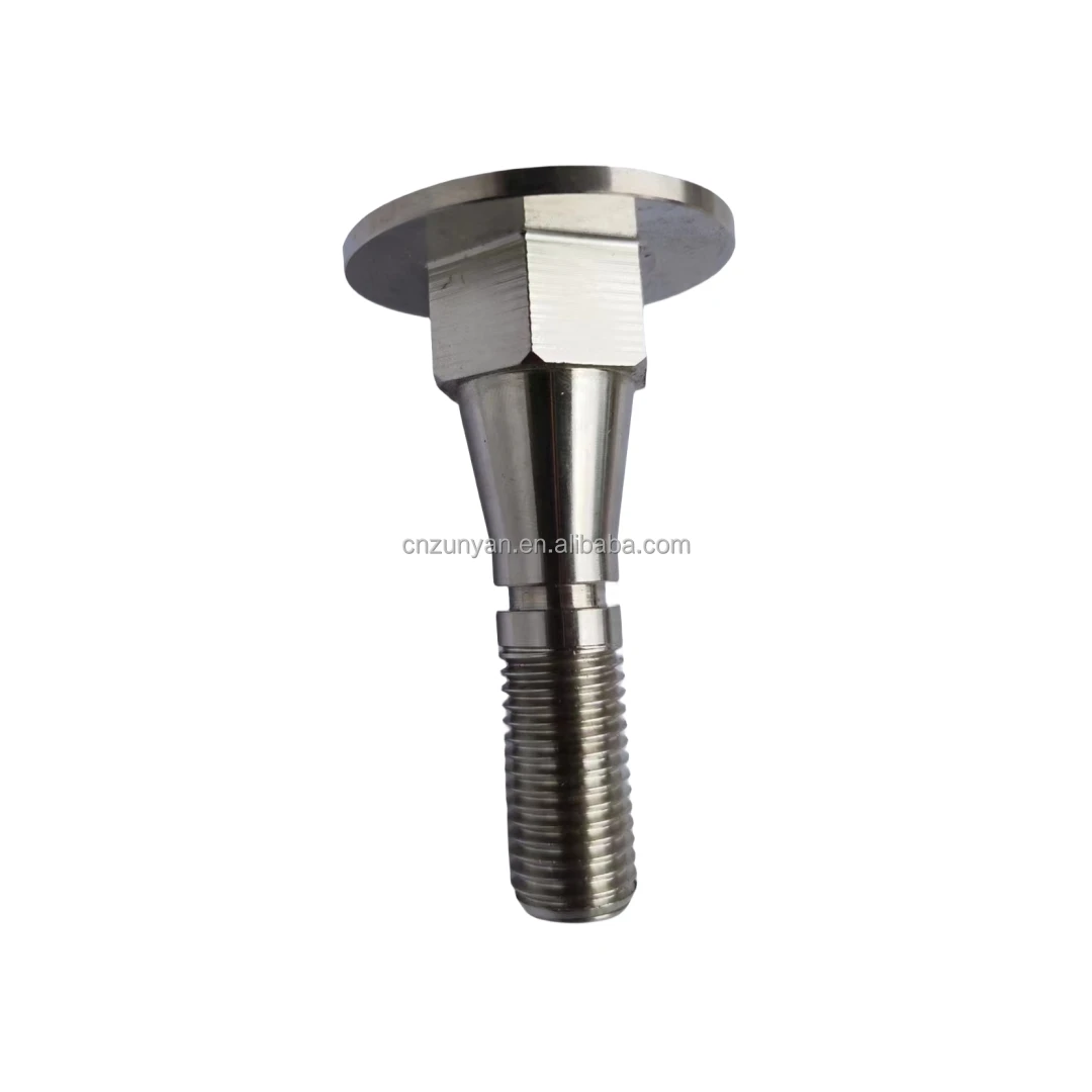 Customized Machining China Factory Supply Flange Coupling Spiral Shafts Screw CNC Stainless Steel Shaft