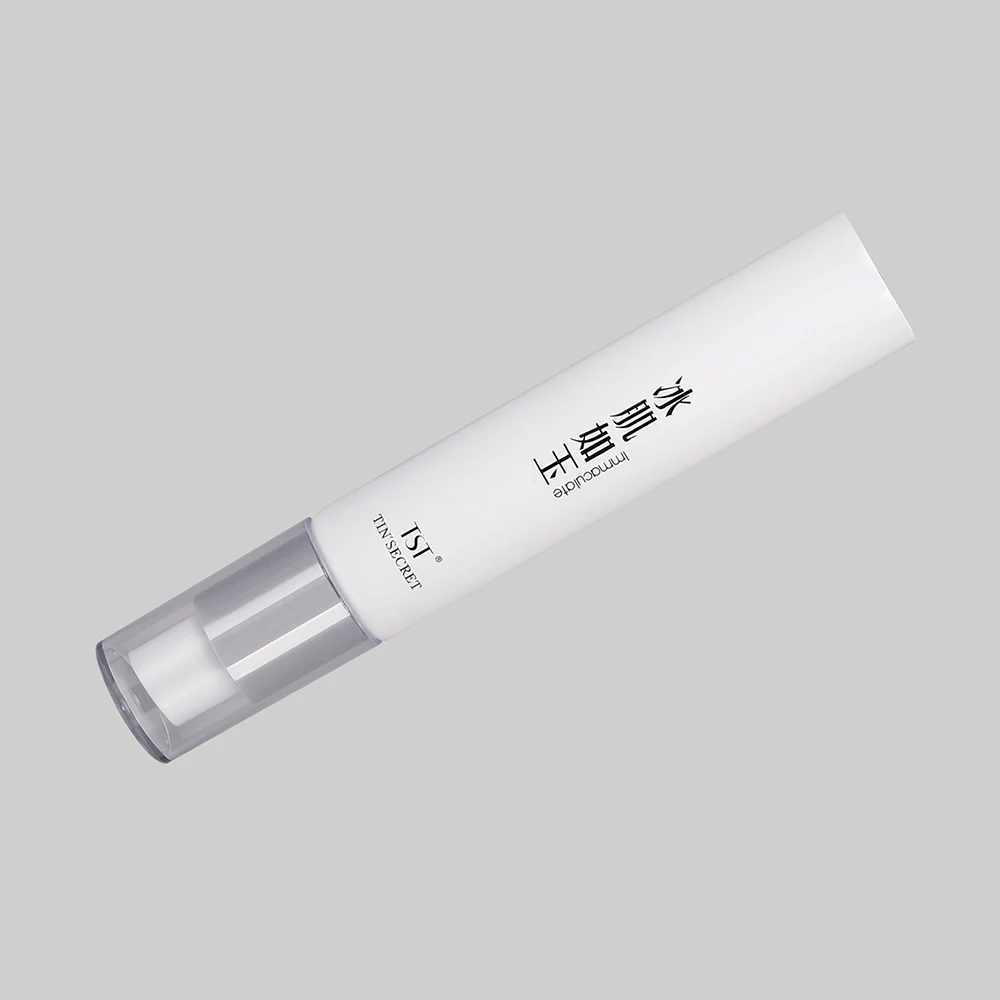 D25mm nifty and lovely small round tube cosmetics without air pump PE tube, used for skin care series