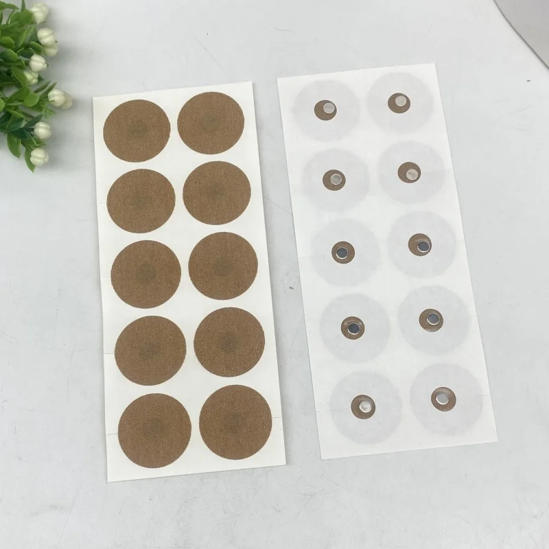 Bulk Custom Logo Strong Adhesive Acupressure Patch Gold Clear Healing Magnetic Therapy Pain Relief Patch Body Balance Magnets