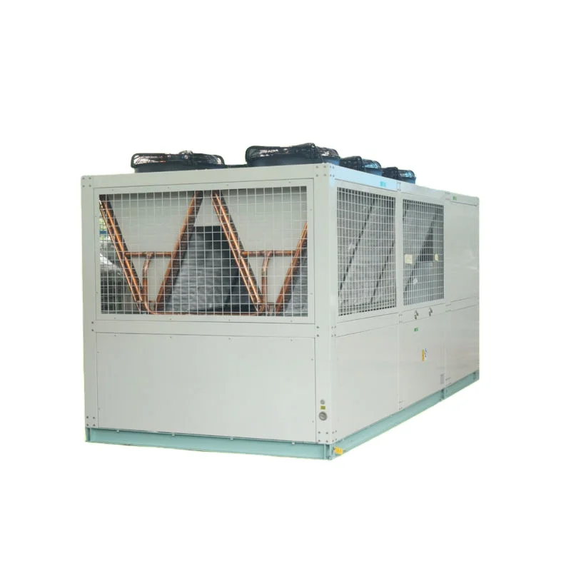 Industrial Screw Chiller 20Ton To 150Ton Screw Type Air Cooled Water Chiller System Cooling Water Chiller