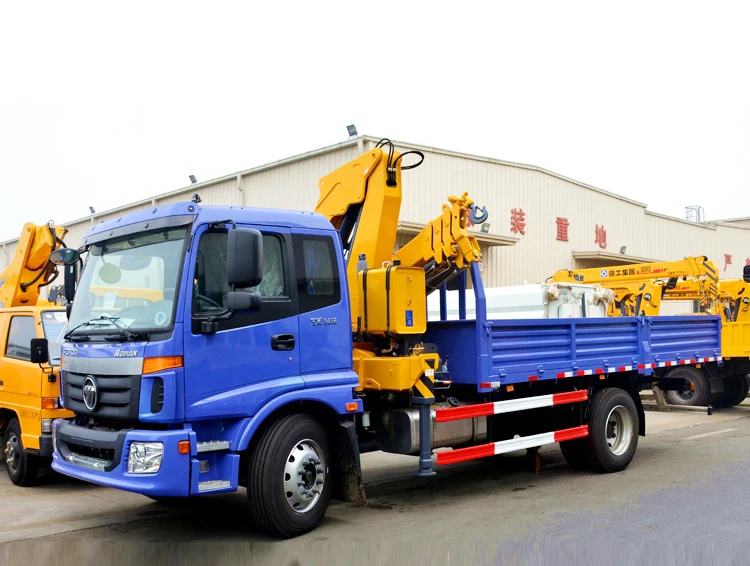 XCMG Original Manufacturer Used SQ8ZK3Q Straight Arm Truck Mounted Crane
