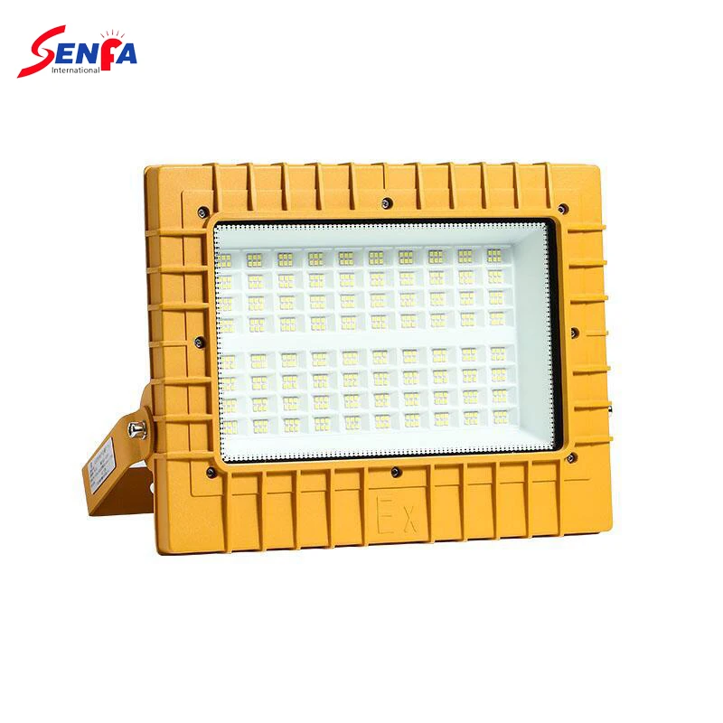led explosion-proof light 100W mining light gas station warehouse building waterproof flameproof floodlight