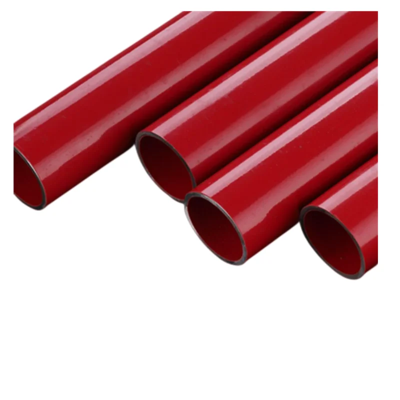 UL FM LISTED Factory Direct Sale double coating zinc coating and red epoxy coating 200um pipeline