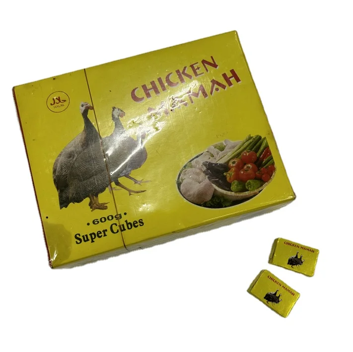 5g*120 HALAL bouillon cube with chicken flavor seasoning cube for cooking stock cube