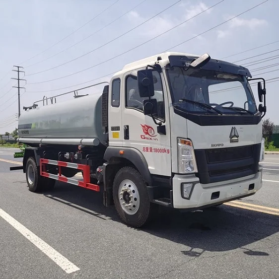 
Sinotruk HOWO 12000 liters water tanker truck Multi-function sprinkler truck 