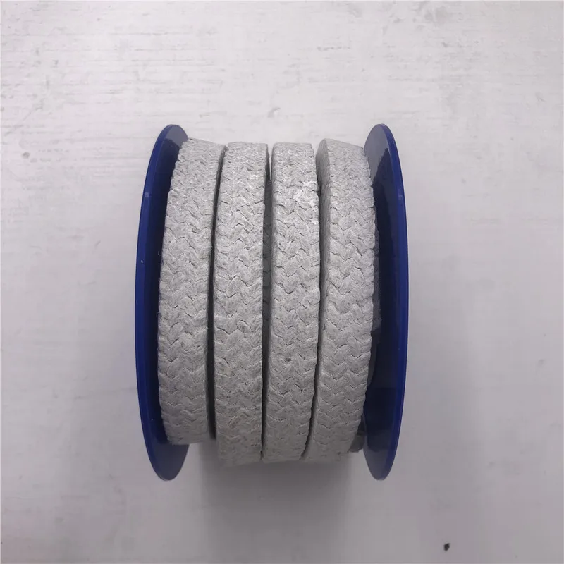 Sealing Strip Non Asbestos Pump Gland Packing GREY Pure Ptfe packing seals